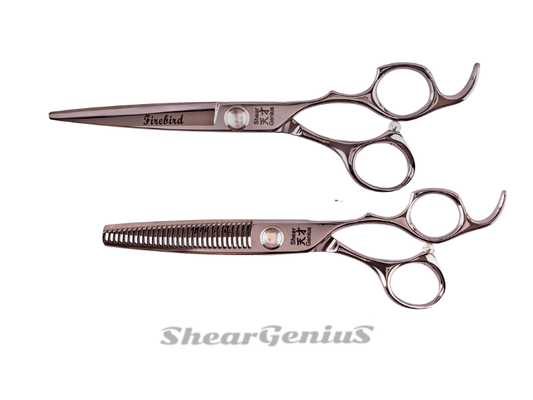 6.5 Firebird Scissor and Thinner Bundle High-Quality Professional Hairdressing Scissors