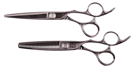 ShearGenius Hairdressing Scissor 5.5 inch / Pearl Elite Professional Hairdressing scissor and Thinner Bundle