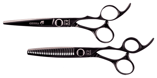 ShearGenius Hairdressing Scissor Bundle Geisha Professional Hairdressing Scissors and Thinner Bundle